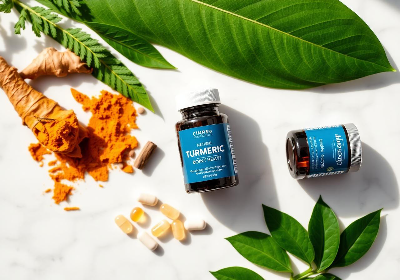 Natural ingredients commonly used in joint health supplements like JointBrex