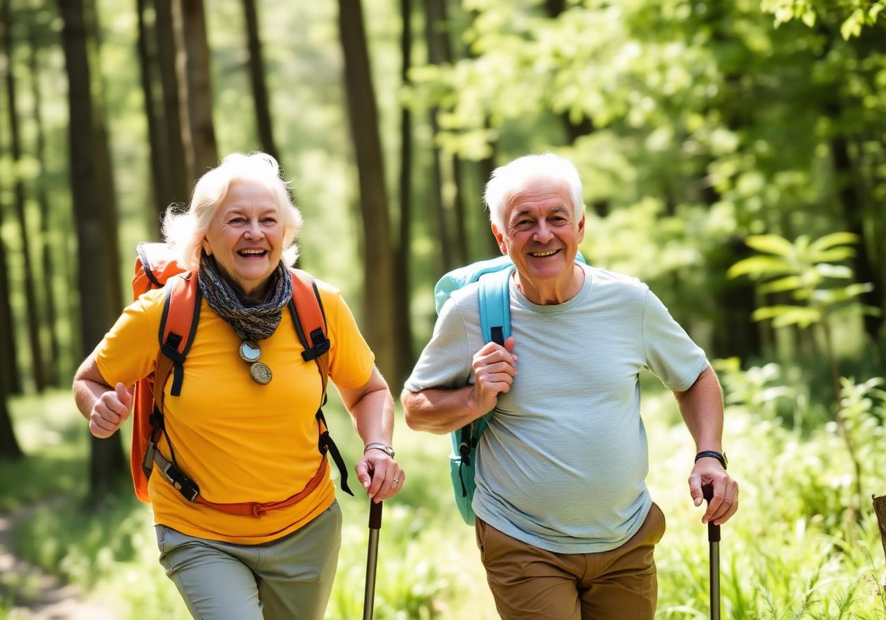 Active senior couple enjoying outdoor activity, representing the JointBrex lifestyle
